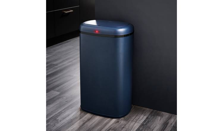 Tower 58 Litre Sera Sensor Bin - Smoke Blue GOODS Argos