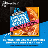 Chicago Town Takeaway Cheesy Stuffed Crust Pepperoni Large Pizza 640g - McGrocer