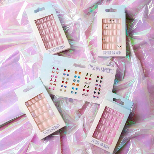 Superdrug Fantasy Kids Holographic Stick On Nails GOODS Superdrug