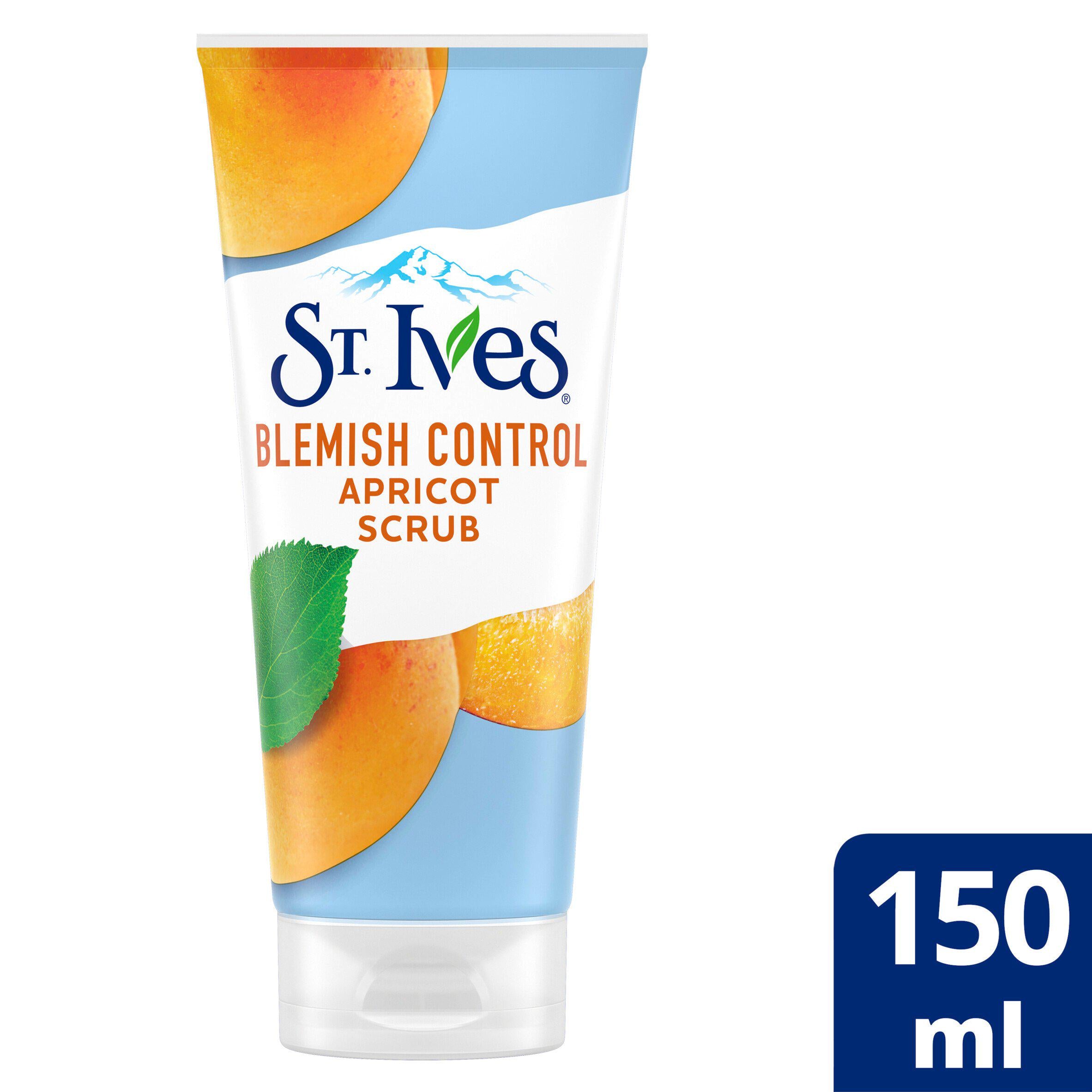 St Ives Blemish Fighting Apricot Scrub 150ml face & body skincare Sainsburys