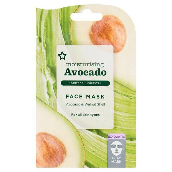Superdrug Skin Rescue Avocado Clay Mud Face Mask 15ml GOODS Superdrug