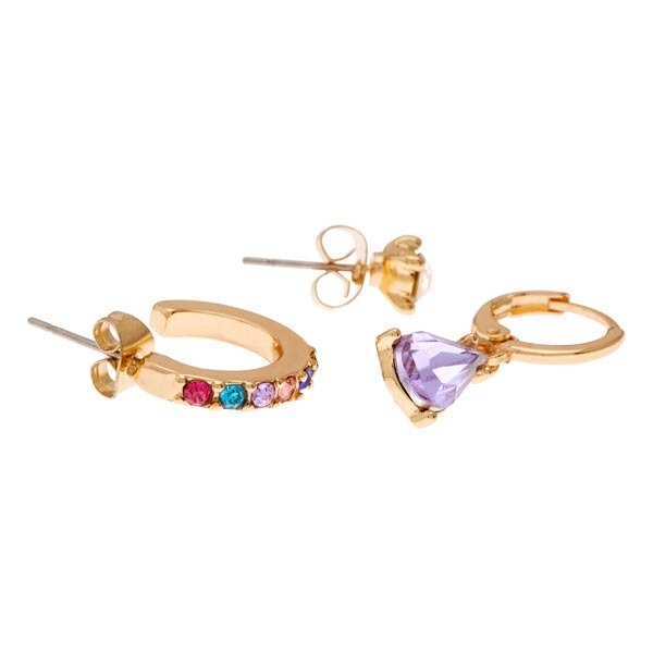 Superdrug Studio Multi Jewel Hoop & Stud 6PK GOODS Superdrug