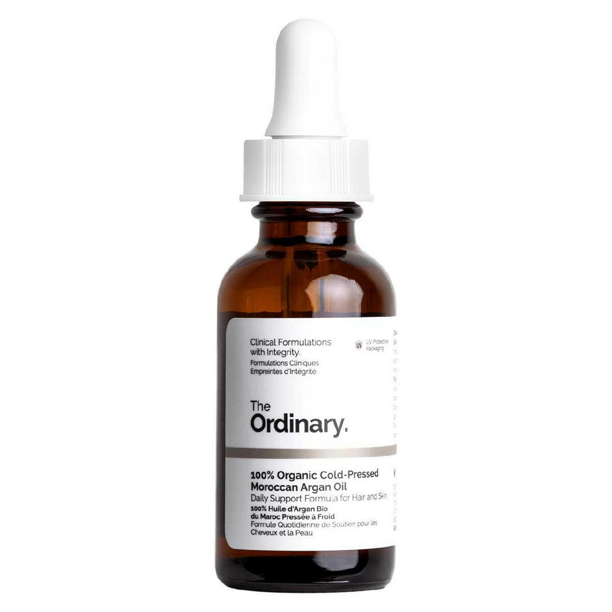 The Ordinary 100% Organic Cold Pressed Moroccan Argan Oil 30ml GOODS Boots