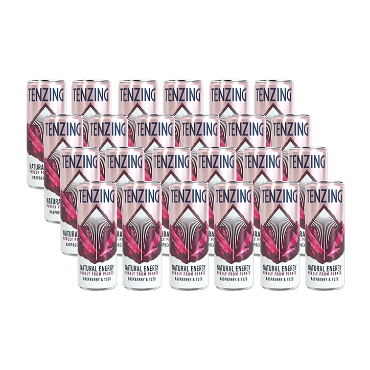 Tenzing Natural Energy Drink Raspberry & Yuzu 250ml - McGrocer