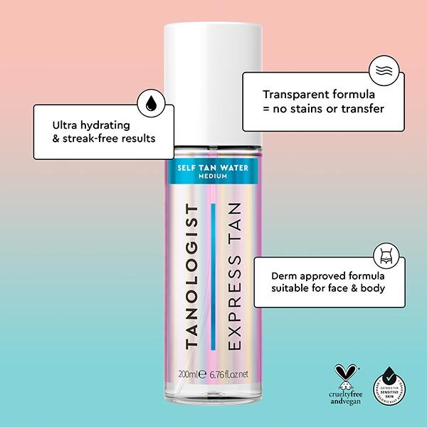 Tanologist Self Tan Water Medium GOODS Superdrug