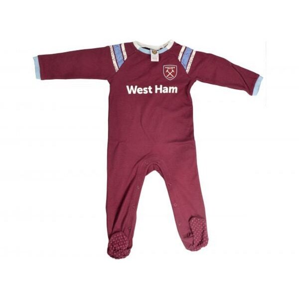 West Ham United FC Baby Sleep Suit 2018 (6-9 Months) GOODS Superdrug