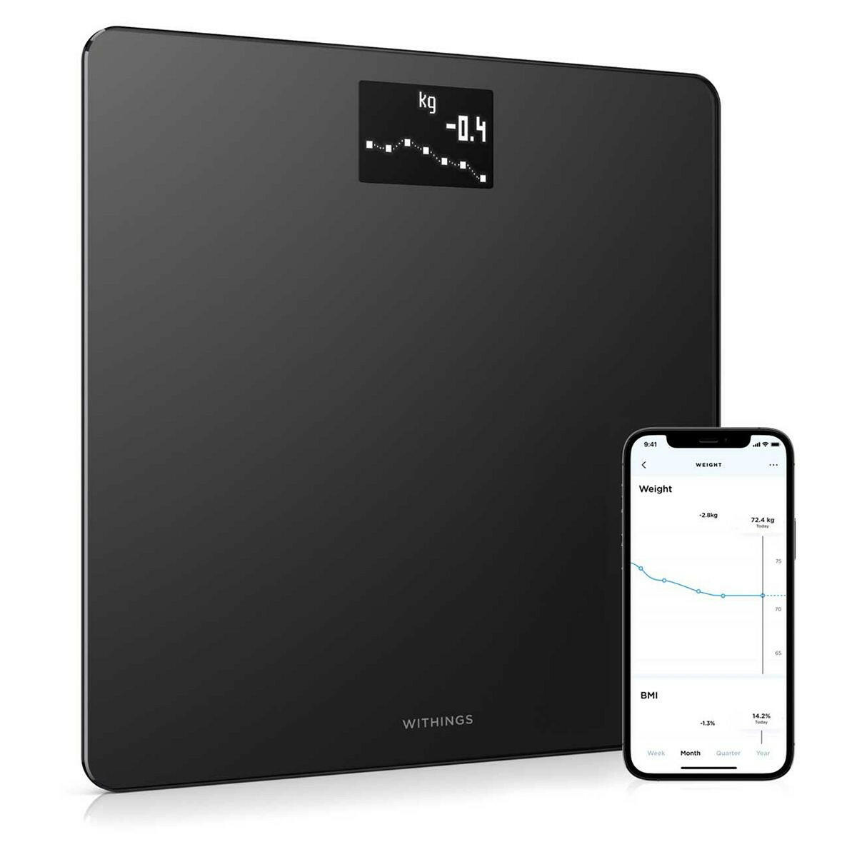 Withings Body - BMI Wi-Fi Scale (Black) GOODS Boots
