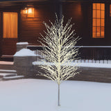 7ft (2.1m) Twinkle Twig Tree with 160 LED Lights - McGrocer