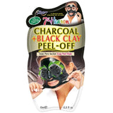 7th Heaven Charcoal & Black Clay Peel-Off Face Mask - McGrocer