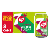 7UP Cherry Zero Sugar 8 x 330ml - McGrocer