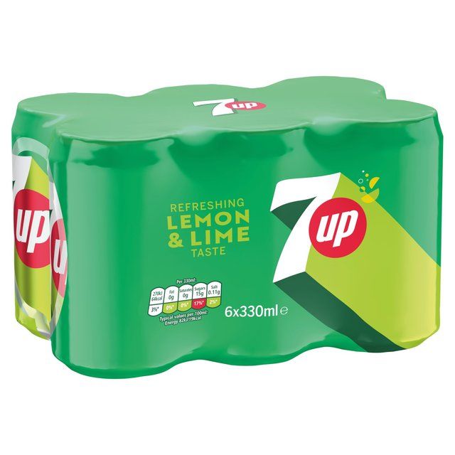 7UP Regular Lemon and Lime   6 x 330ml - McGrocer