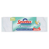 Spontex Non Scratch Washups 4 per pack GOODS M&S