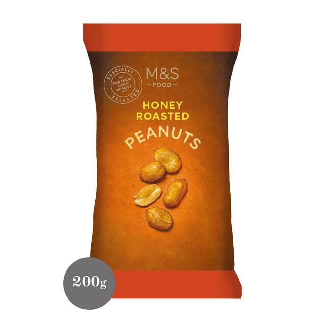 M&S Honey Roasted Peanuts 200g - McGrocer