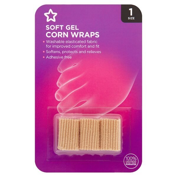 Superdrug Corn Gel Wraps x 3 GOODS Superdrug