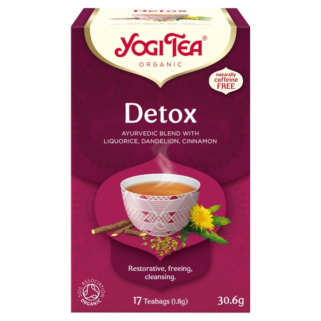 Yogi Tea Detox Organic Tea Bags 17 per pack GOODS M&S