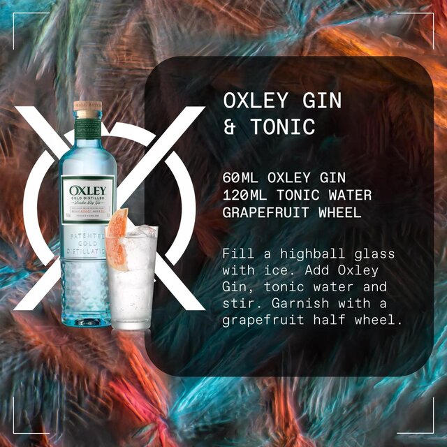 Oxley Cold Distilled London Dry Gin 70cl - McGrocer