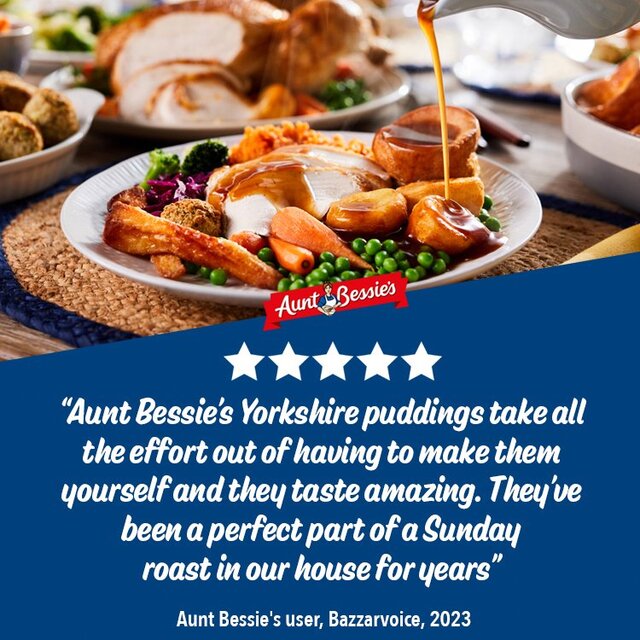Aunt Bessie's 10 Glorious Golden Yorkshire Puddings 190g - McGrocer