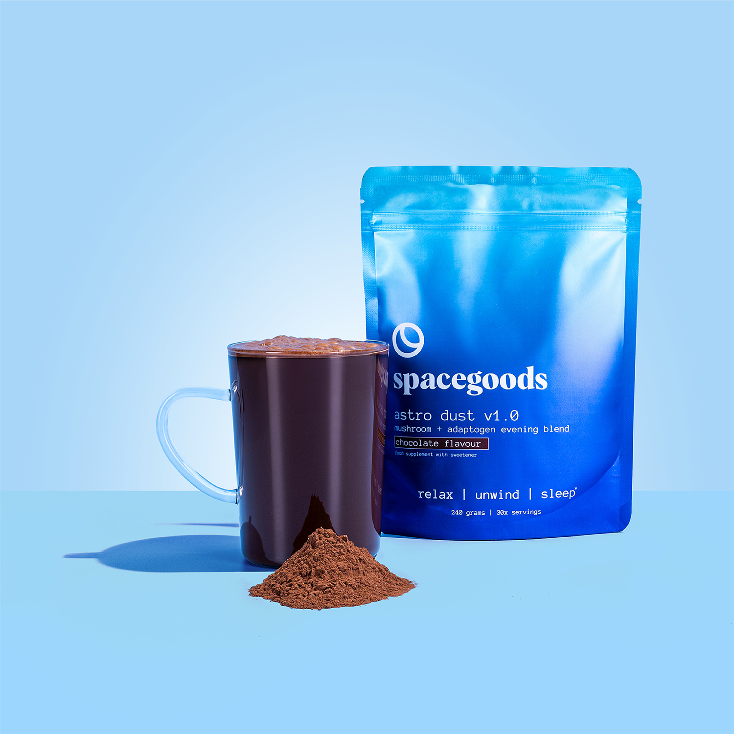 Spacegoods Astro Dust Chocolate Superfood Powder 240g - 998522