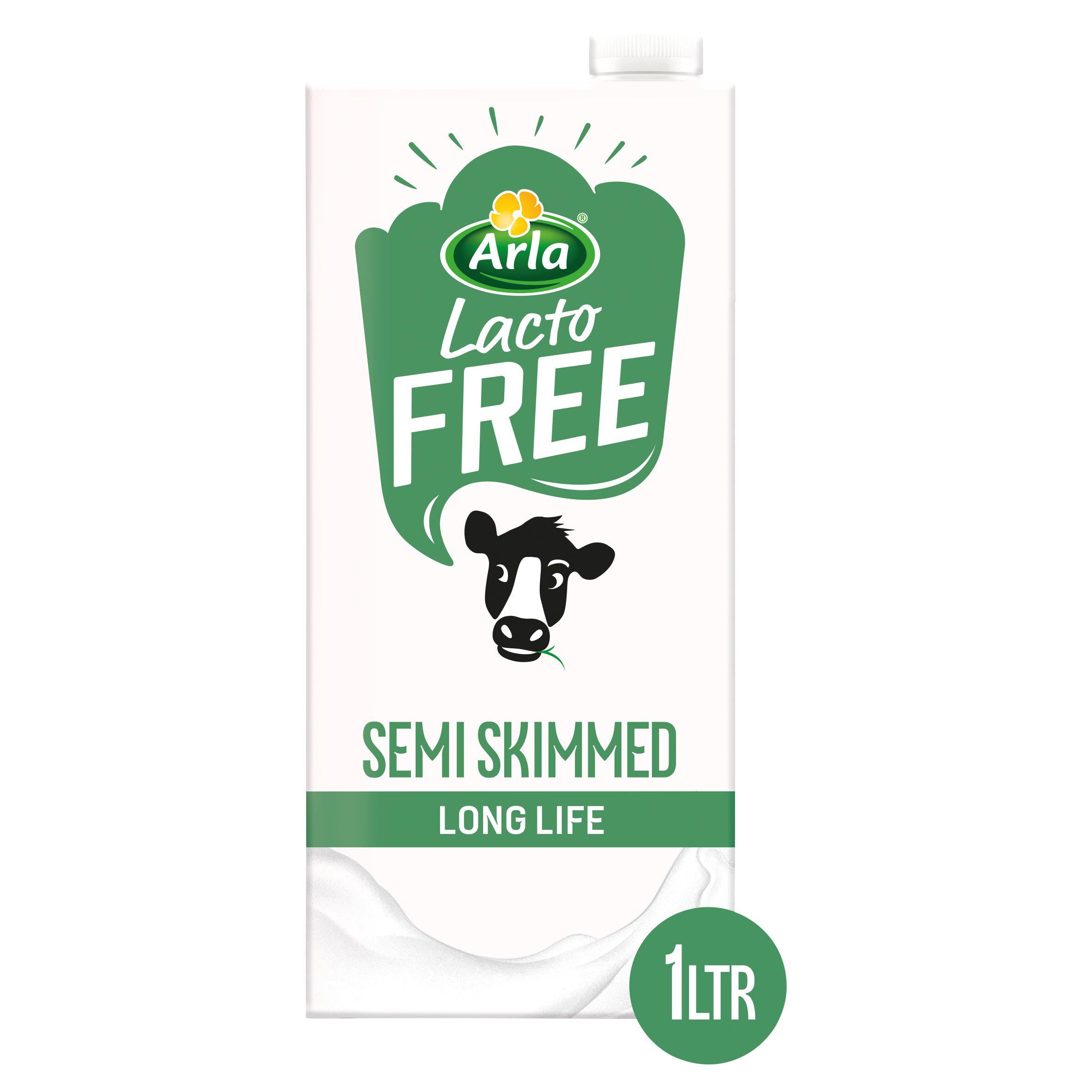 Arla LactoFREE Long Life Semi Skimmed Milk Drink 1L - McGrocer