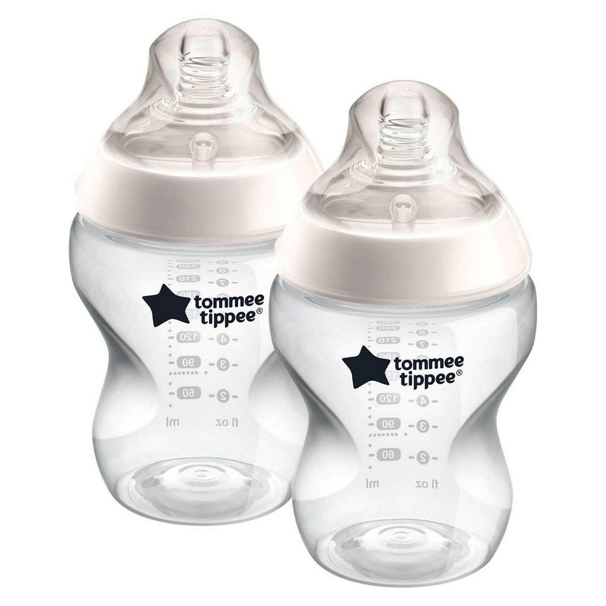Tommee Tippee Natural Start Glass Baby Bottle, 250ml, 0m+, Self-Sterilising, Pack of 1 GOODS Boots