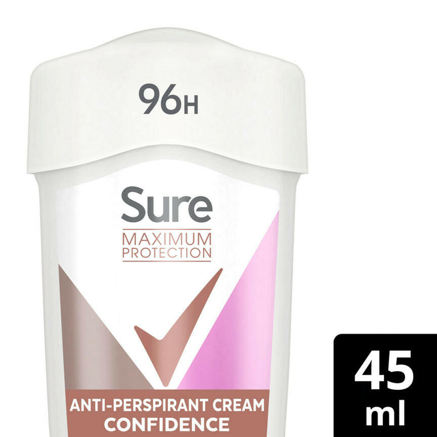 Sure Women Maximum Protection Confidence Cream Anti-Perspirant Deodorant GOODS ASDA