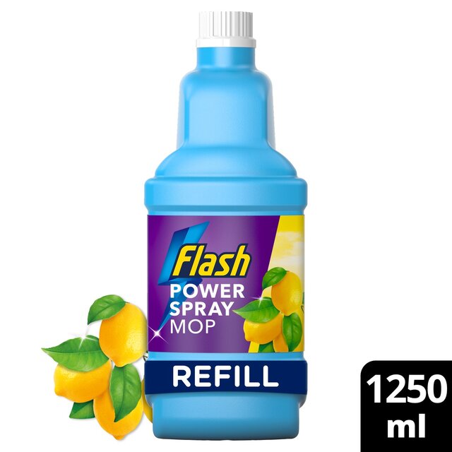 Flash Power Mop Refill Solution Citrus Fresh 1.25L - McGrocer
