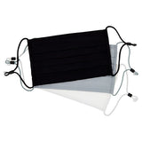 Superdrug 3 Reusable Cotton Face Coverings Black/White/Grey GOODS Superdrug