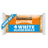 Warburtons Gluten Free Super Soft Sliced Square Rolls x4 240g GOODS Sainsburys