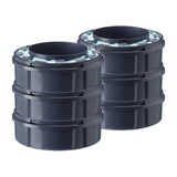 Tommee Tippee Twist & Click Nappy Bin Refill Cassettes, Sustainably Sourced Antibacterial GREENFILM, Pack of 6 Toys & Kid's Zone Boots