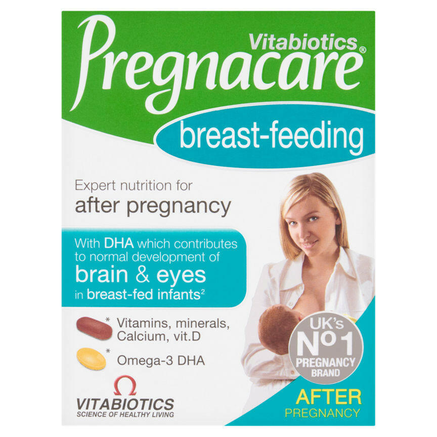 Vitabiotics Pregnacare Breast-Feeding Capsules Vitamins, Minerals & Supplements ASDA