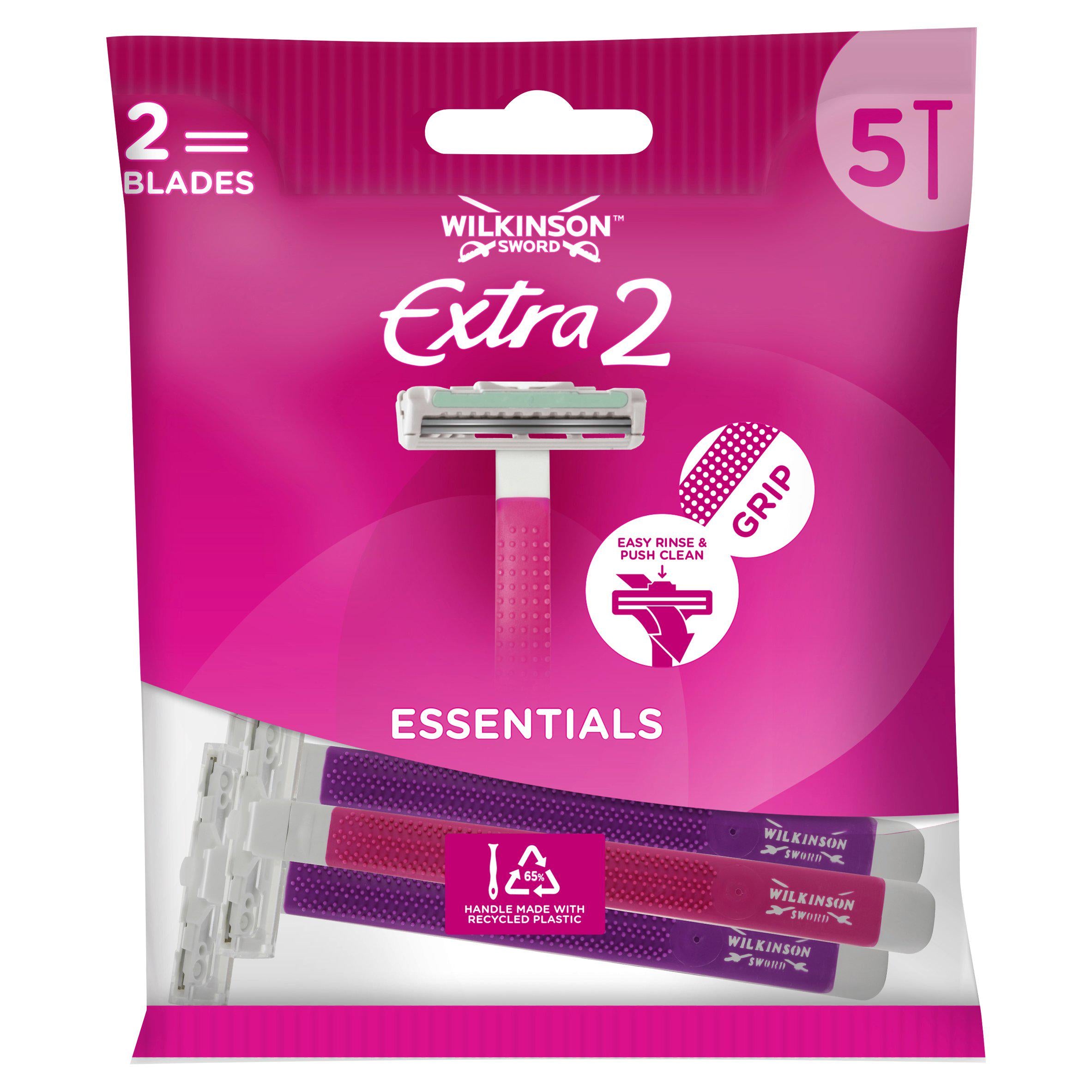 Wilkinson Sword Extra II Razor for Women x5 GOODS Sainsburys