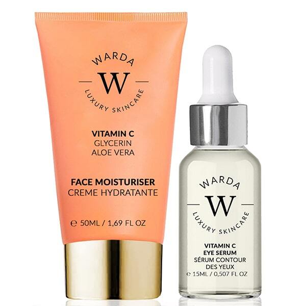 Warda Vitamin C Moisturiser 50ml + Eye Serum 15ml GOODS Superdrug