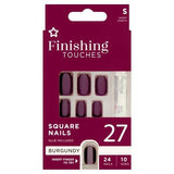 Superdrug Finishing Touches Burgundy Polish GOODS Superdrug