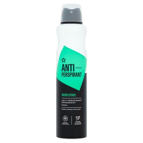 Supedrug Mens 48hr APD Sensitive 250ml GOODS Superdrug