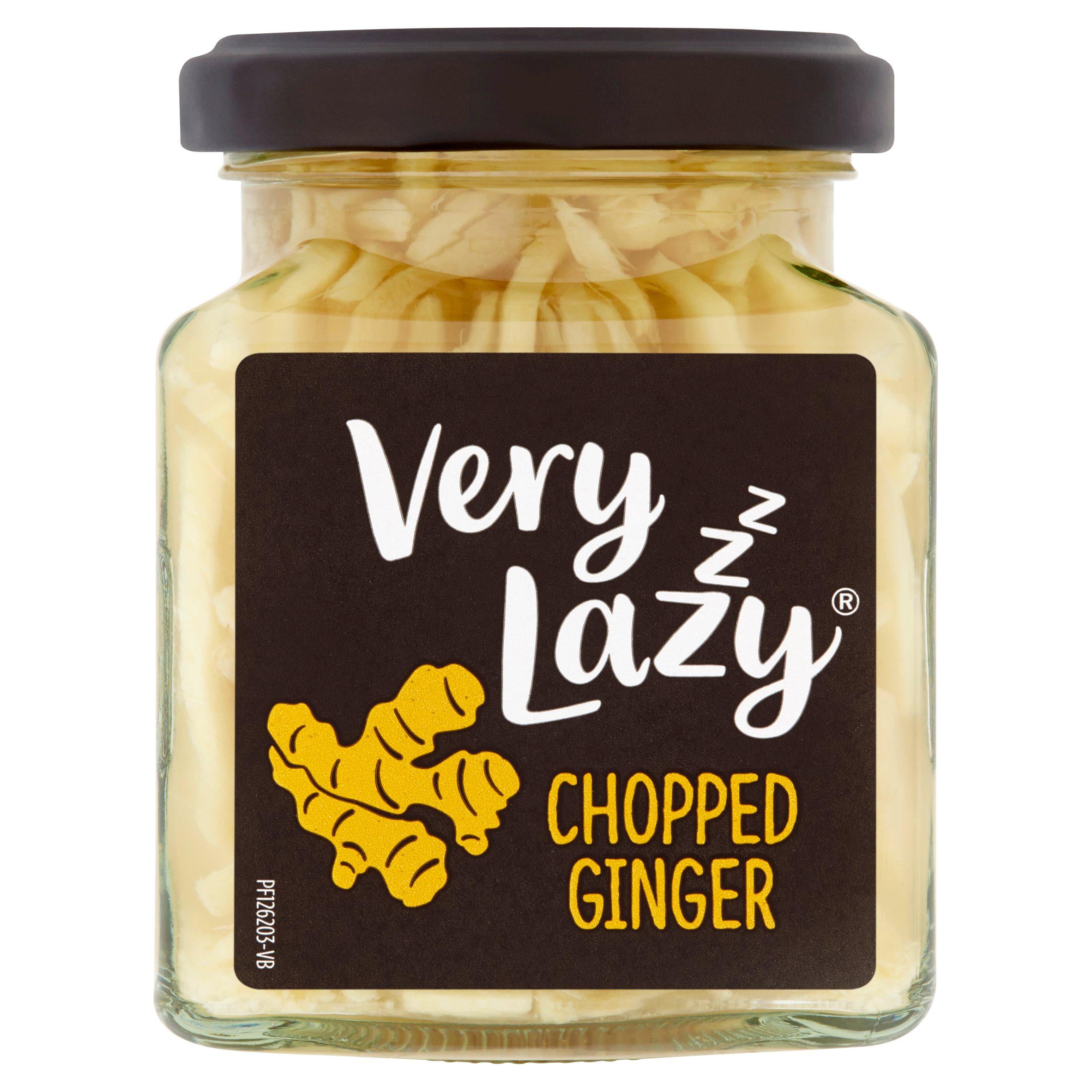 Very Lazy Chopped Ginger 190g Herbs spices & seasoning Sainsburys