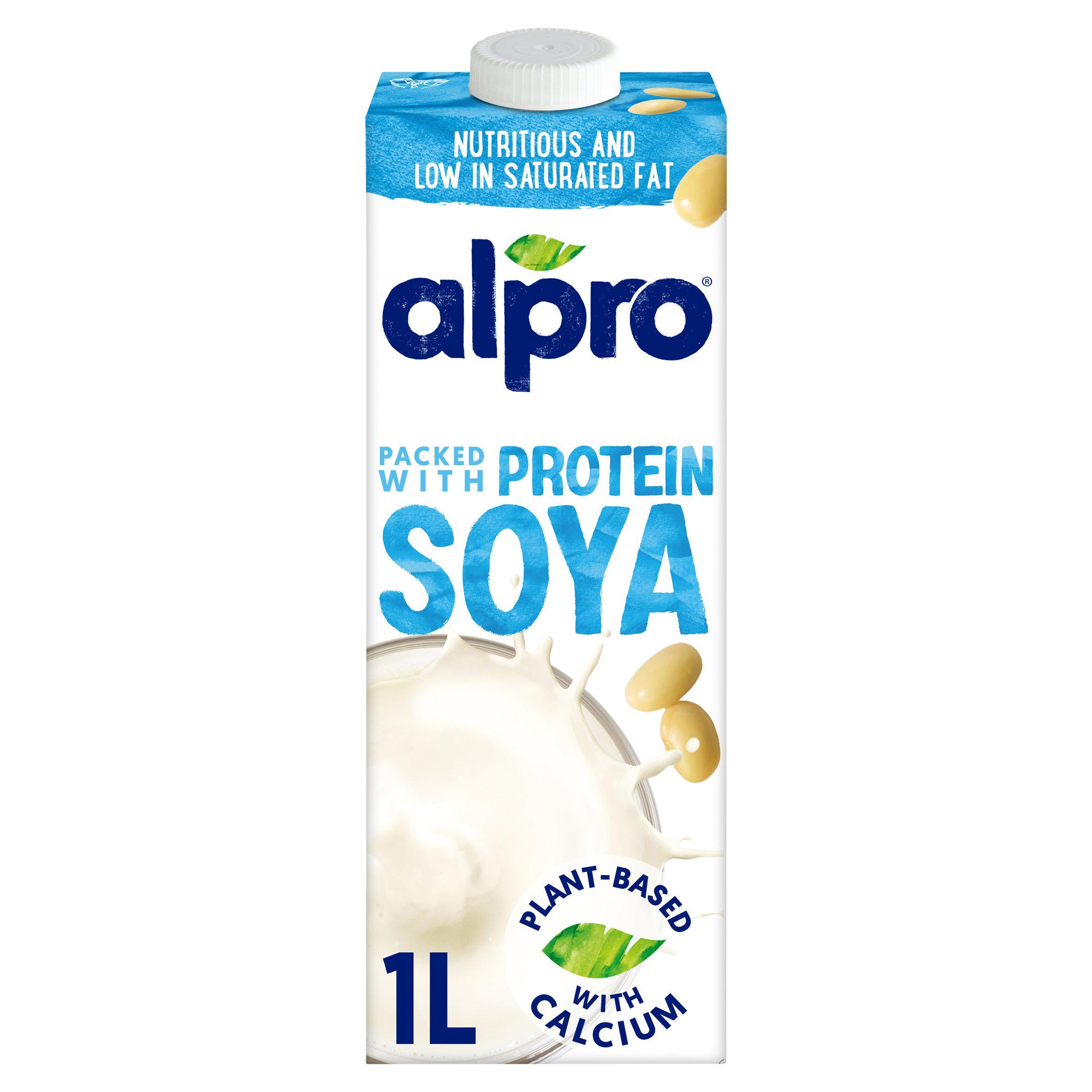 Alpro Soya Milk Long Life Dairy Alternative 1L - McGrocer
