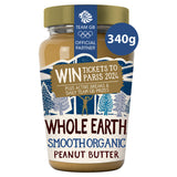 Whole Earth Organic Smooth Peanut Butter 340g Nut butter Sainsburys