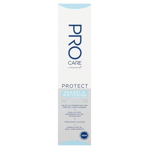 Superdrug ProCare Enamel Protect with Gentle Whitening Toothpaste 75ml GOODS Superdrug