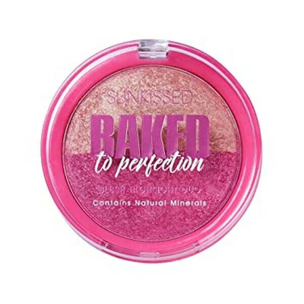 Sunkissed Baked To Perfection Blush & Highlight Duo 17g GOODS Superdrug