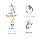 Veet Men Hair Removal Cream Chest & Body Sensitive 400ml GOODS Superdrug