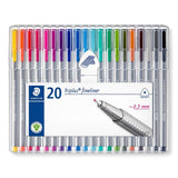 Staedtler Triplus Fineliner Coloured Pens   20 per pack GOODS M&S