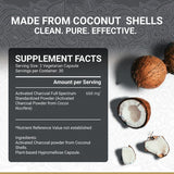 True Veda | Activated Charcoal | Coconut Shells | 60 Caps GOODS Superdrug
