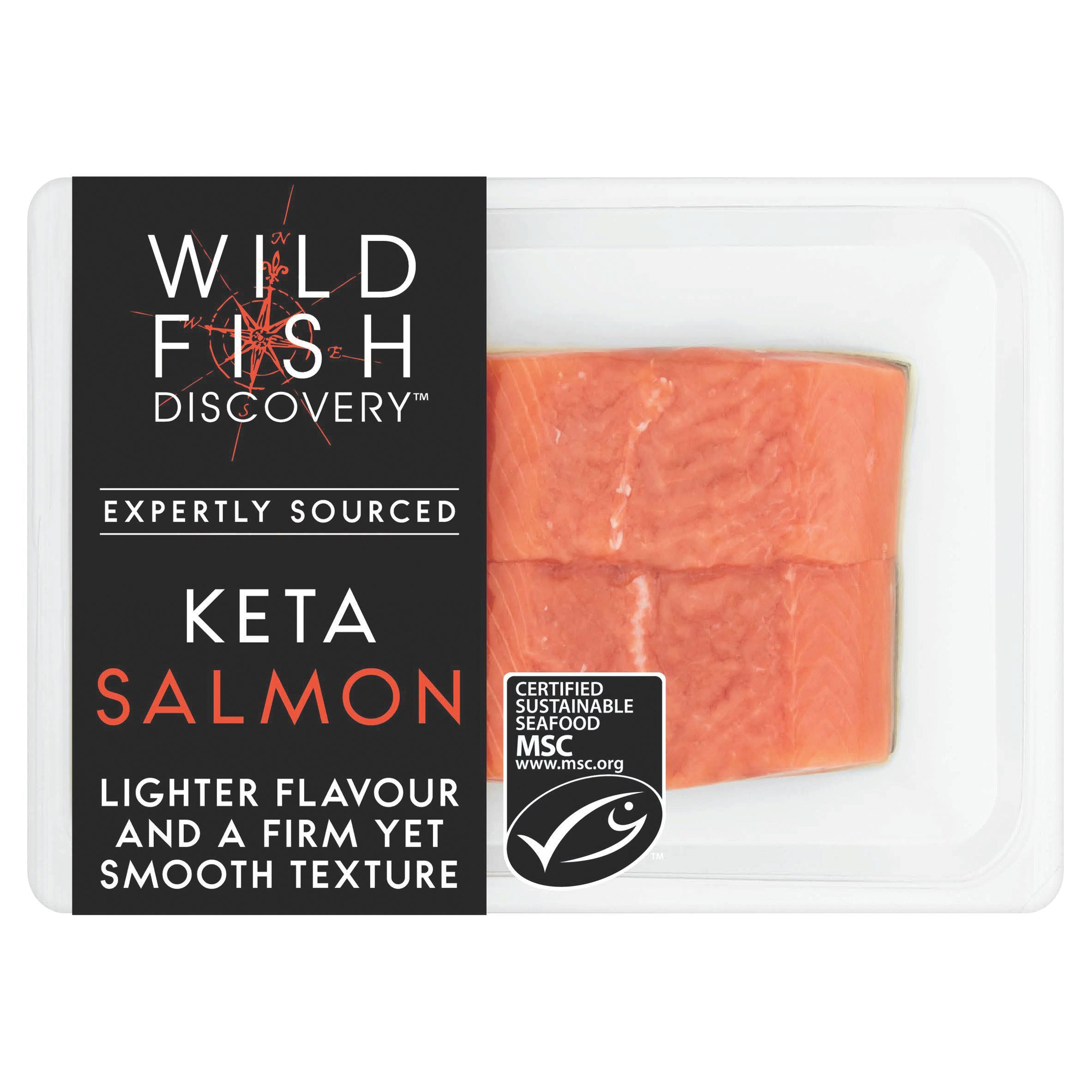Wild Fish Discovery MSC Keta Salmon x2 230g GOODS Sainsburys