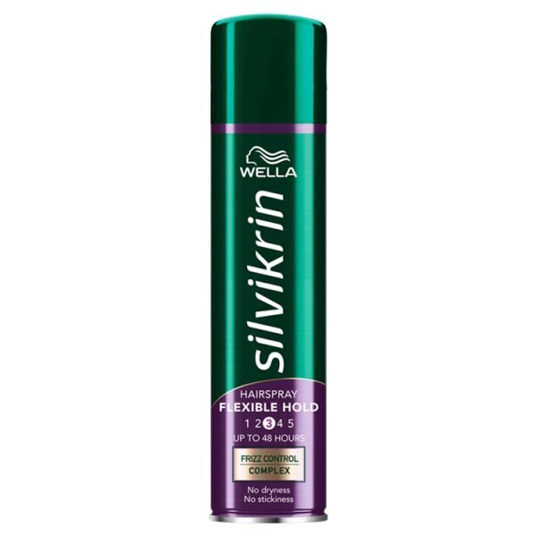 Wella Silvikrin Flexible Hold Hairspray, 400 ml GOODS Superdrug