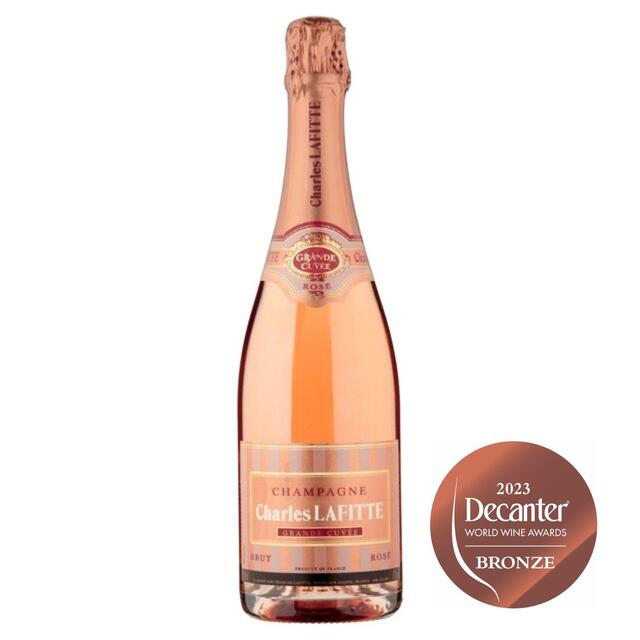 Charles Lafitte Rose Champagne NV 75cl - McGrocer