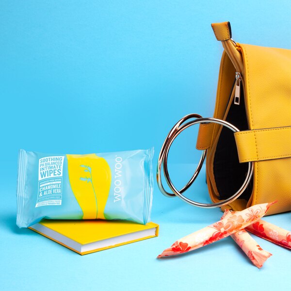 Woo Woo Chamomile & Aloe Vera Intimate Wipes X20 GOODS Superdrug