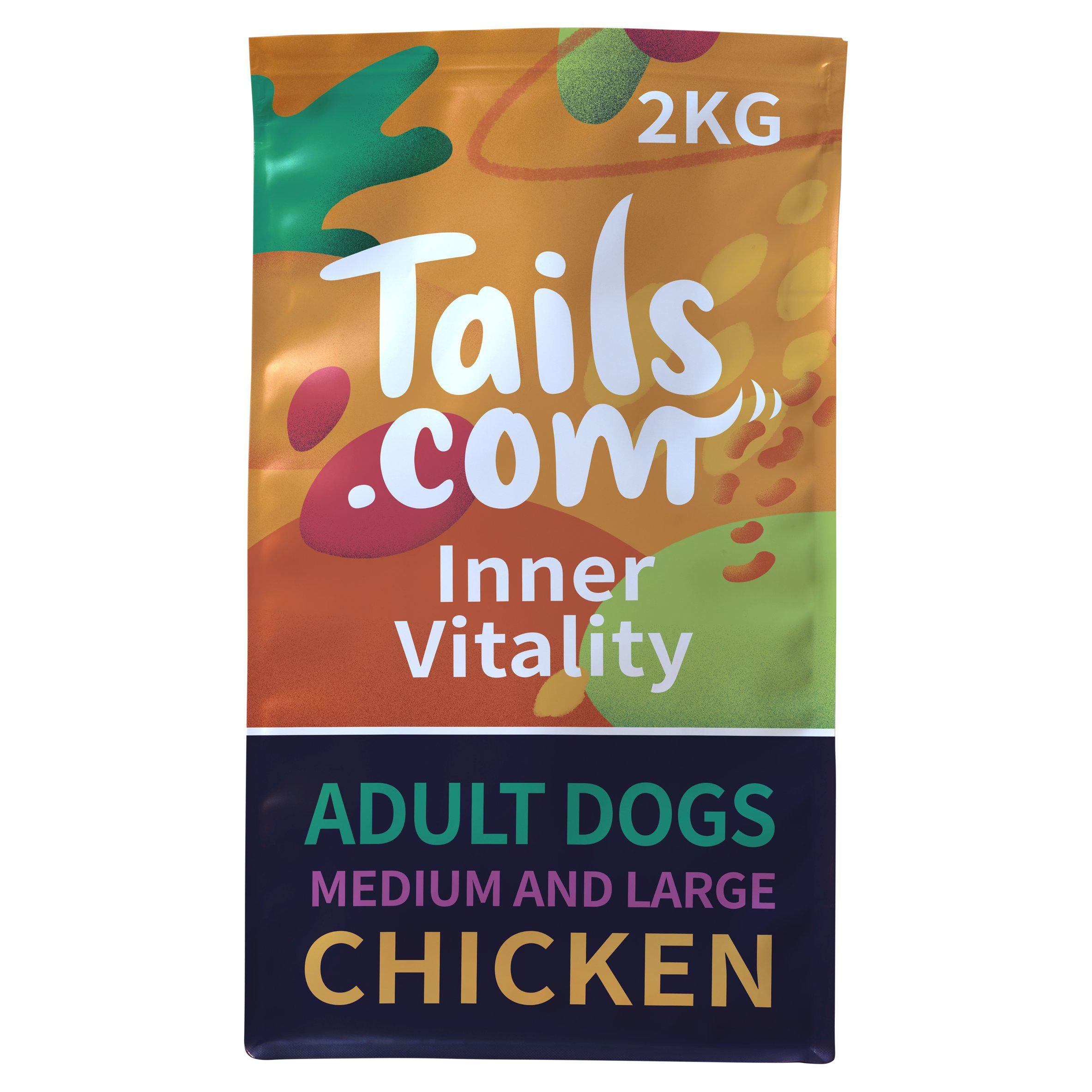 tails.com Inner Vitality Advanced Nutrition For Adult Dogs Medium & Large Chicken 2kg GOODS Sainsburys