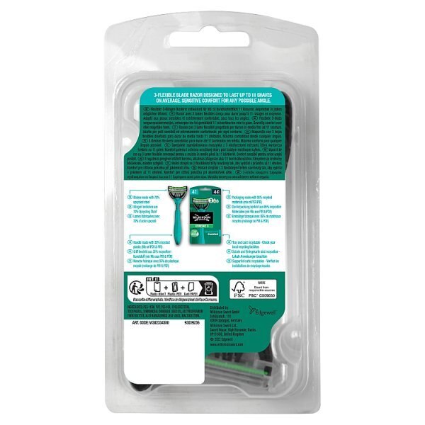 Wilkinson Sword Xtreme Three Razor x 4 GOODS Superdrug