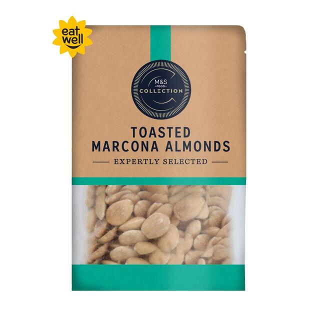 M&S Collection Roasted Marcona Almonds 150g - McGrocer