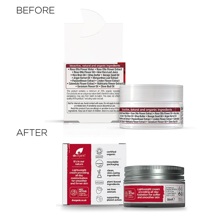 Dr Organic Moroccan Argan Oil Day Cream 50ml - McGrocer